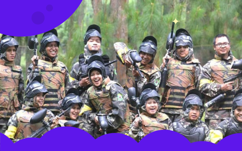 Paket outbound Paintball malang